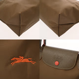 LONGCHAMP ロンシャン プリアージュ カーキ/オレンジ レディース ナイロン ハンドバッグ ABランク 中古 銀蔵