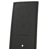 LOEWE ロエベ アナグラム 85cm リバーシブル 黒/タン ユニセックス カーフ ベルト Aランク 中古 銀蔵