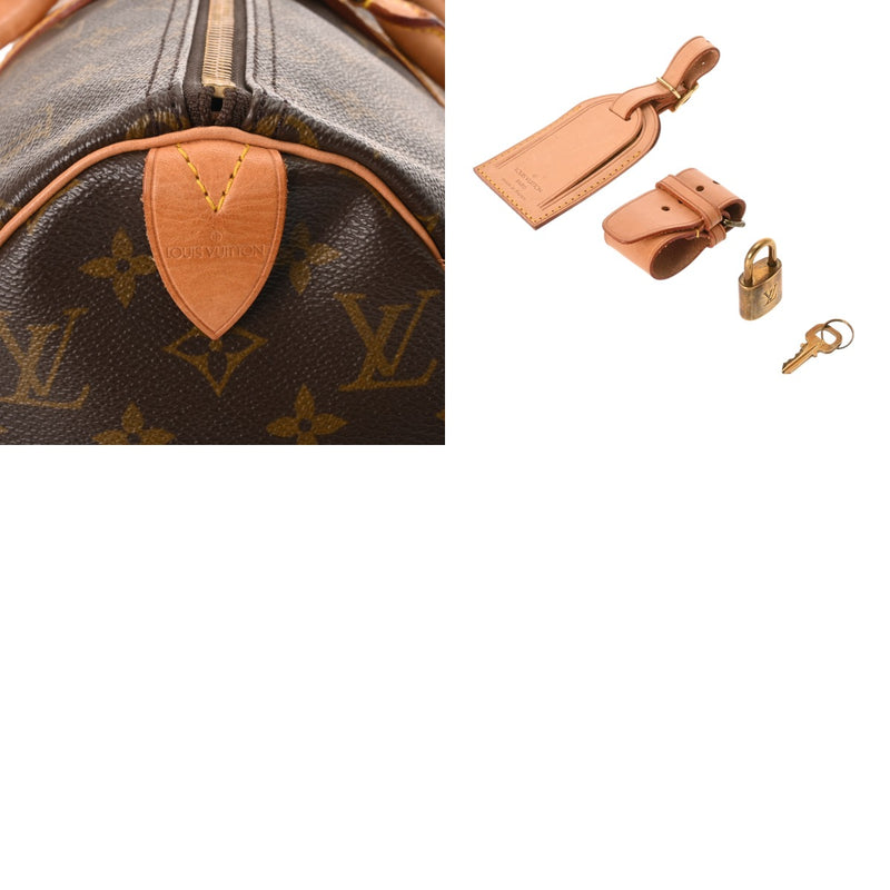LOUIS VUITTON ルイヴィトン モノグラム キーポル 45 ブラウン M41428 ユニセックス モノグラムキャンバス ボストンバッグ Bランク 中古 銀蔵