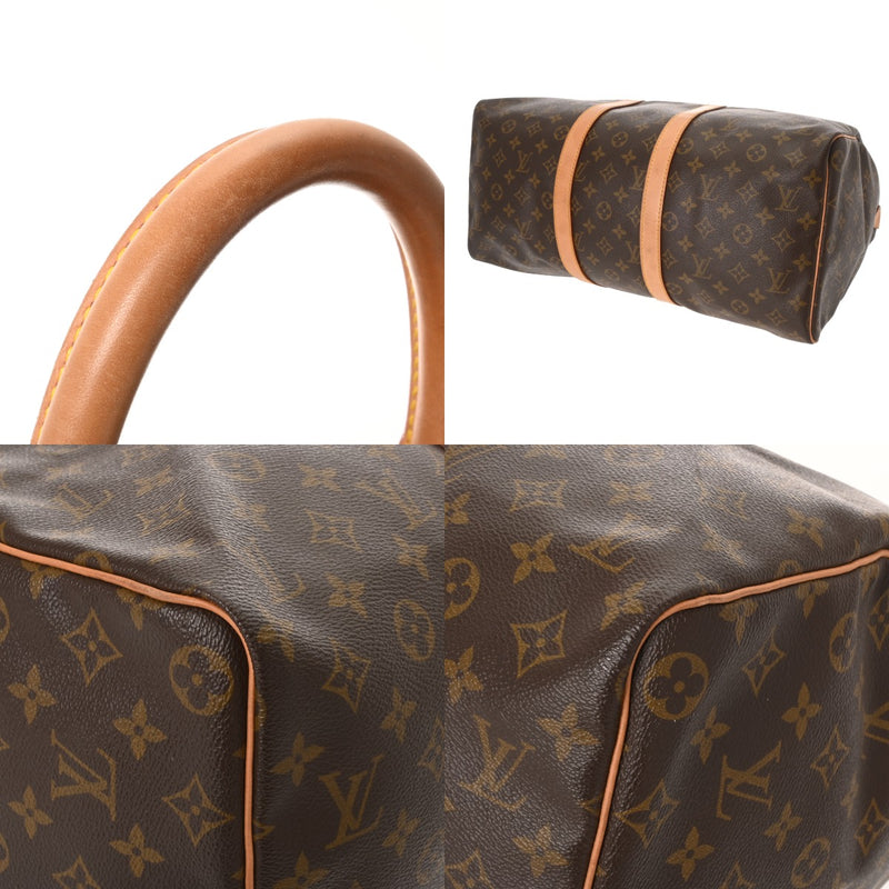LOUIS VUITTON ルイヴィトン モノグラム キーポル 45 ブラウン M41428 ユニセックス モノグラムキャンバス ボストンバッグ Bランク 中古 銀蔵