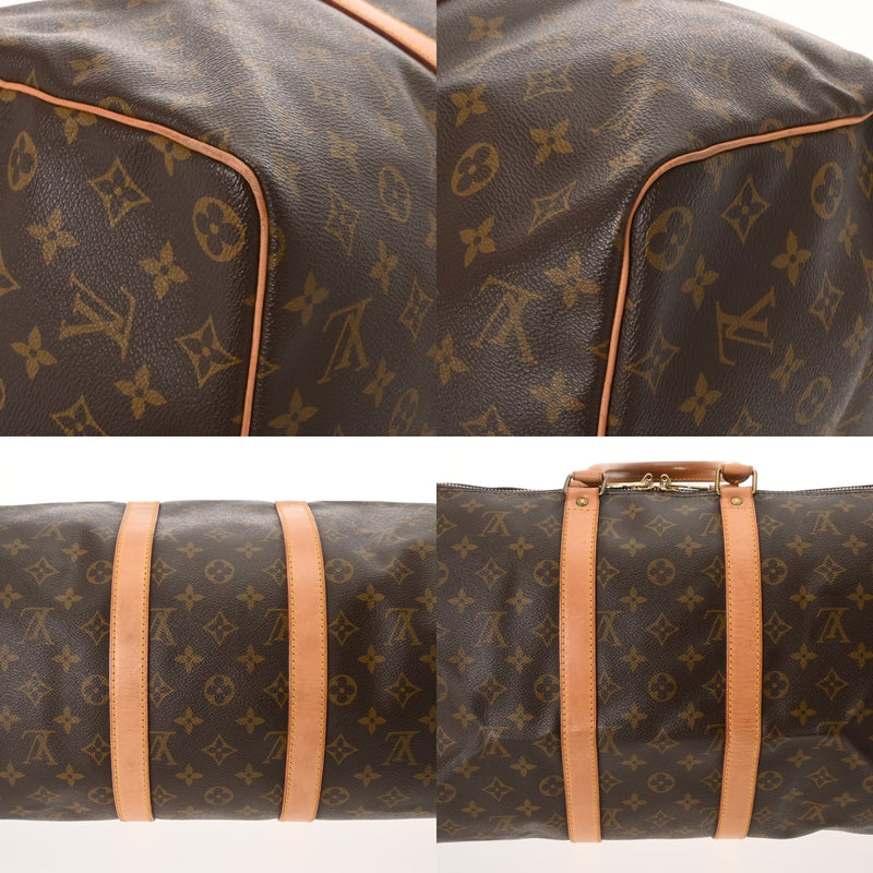 LOUIS VUITTON ルイヴィトン モノグラム キーポル 45 ブラウン M41428 ユニセックス モノグラムキャンバス ボストンバッグ Bランク 中古 銀蔵