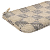 LOUIS VUITTON ルイヴィトン ダミエアズール ポシェットクレ 白 N62659 ユニセックス ダミエアズールキャンバス コインケース Bランク 中古 銀蔵