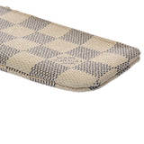LOUIS VUITTON ルイヴィトン ダミエアズール ポシェットクレ 白 N62659 ユニセックス ダミエアズールキャンバス コインケース Bランク 中古 銀蔵