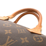 LOUIS VUITTON ルイヴィトン モノグラム スピーディ 35 ブラウン M41524 レディース モノグラムキャンバス ハンドバッグ Bランク 中古 銀蔵