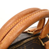 LOUIS VUITTON ルイヴィトン モノグラム スピーディ 35 ブラウン M41524 レディース モノグラムキャンバス ハンドバッグ Bランク 中古 銀蔵