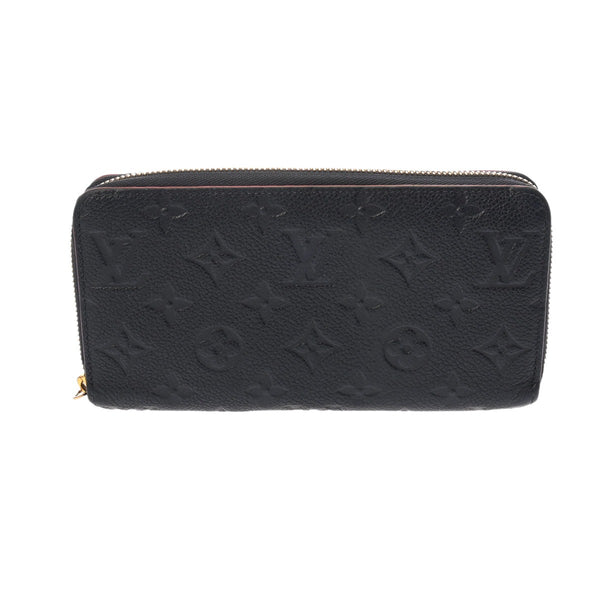 LOUIS VUITTON ルイヴィトン モノグラムアンプラント ジッピーウォレット マリーヌルージュ M62121 ユニセックス レザー 長財布 Bランク 中古 銀蔵