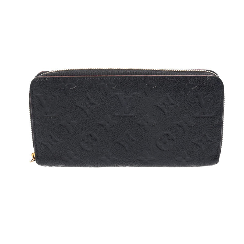 LOUIS VUITTON ルイヴィトン モノグラムアンプラント ジッピーウォレット マリーヌルージュ M62121 ユニセックス レザー 長財布 Bランク 中古 銀蔵