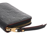 LOUIS VUITTON ルイヴィトン モノグラムアンプラント ジッピーウォレット マリーヌルージュ M62121 ユニセックス レザー 長財布 Bランク 中古 銀蔵