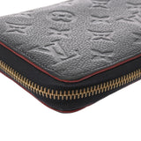 LOUIS VUITTON ルイヴィトン モノグラムアンプラント ジッピーウォレット マリーヌルージュ M62121 ユニセックス レザー 長財布 Bランク 中古 銀蔵