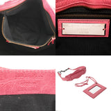 BALENCIAGA バレンシアガ ザ シティ ピンク レディース ラムスキン 2WAYバッグ Bランク 中古 銀蔵