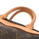 LOUIS VUITTON ルイヴィトン モノグラム ドーヴィル ブラウン M47270 レディース モノグラムキャンバス ハンドバッグ Bランク 中古 銀蔵