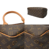 LOUIS VUITTON ルイヴィトン モノグラム ドーヴィル ブラウン M47270 レディース モノグラムキャンバス ハンドバッグ Bランク 中古 銀蔵