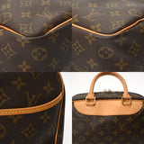 LOUIS VUITTON ルイヴィトン モノグラム ドーヴィル ブラウン M47270 レディース モノグラムキャンバス ハンドバッグ Bランク 中古 銀蔵