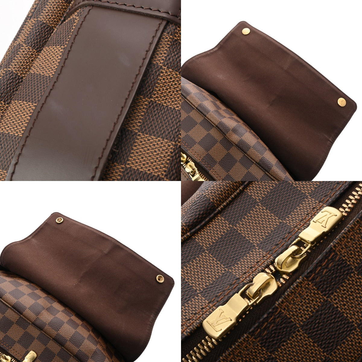 ルイヴィトン ナヴィグリオ ダミエ ショルダーバッグ ダミエキャンバス N45255 ブラウン ユニセックス LOUIS VUITTON  中古 LOUIS VUITTON ルイヴィトン ダミエ ナヴィグリオ ブラウン N45255