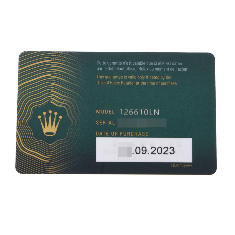 ロレックス サブマリーナ デイト 126610LN 8桁 ランダム番 メンズ 腕時計 自動巻き 銀蔵