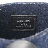 HERMES エルメス エブリン エヴリン TPM ブルーニュイ シルバー金具 Y刻印(2020年頃) レディース フェルト ショルダーバッグ 新同 中古 銀蔵