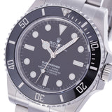 ロレックス サブマリーナ 124060 8桁ランダム番 黒 メンズ 腕時計 自動巻き 銀蔵