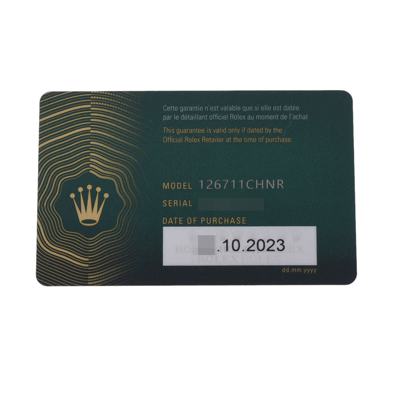 ロレックス GMTマスター2 126711CHNR 黒 メンズ 腕時計 自動巻き 銀蔵