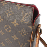 LOUIS VUITTON ルイヴィトン モノグラム レシタル ブラウン M51900 レディース モノグラムキャンバス ハンドバッグ Bランク 中古 銀蔵