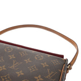 LOUIS VUITTON ルイヴィトン モノグラム レシタル ブラウン M51900 レディース モノグラムキャンバス ハンドバッグ Bランク 中古 銀蔵