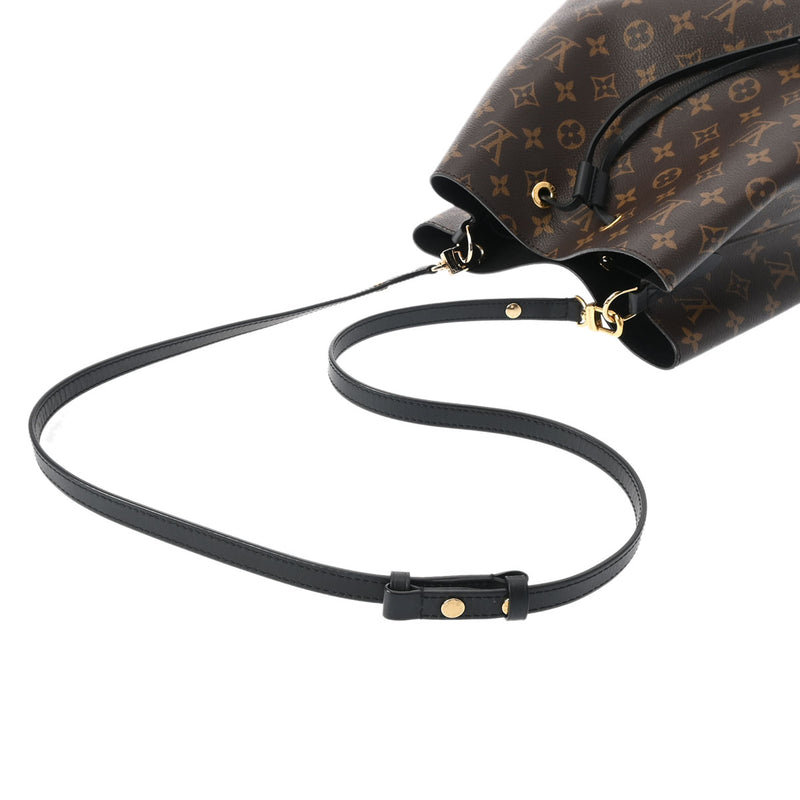 LOUIS VUITTON ルイヴィトン モノグラム ネオノエ ノワール M44020 レディース モノグラムキャンバス ショルダーバッグ Aランク 中古 銀蔵