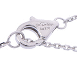 CARTIER カルティエ ダムールネックレス XS レディース K18ホワイトゴールド ネックレス Aランク 中古 銀蔵