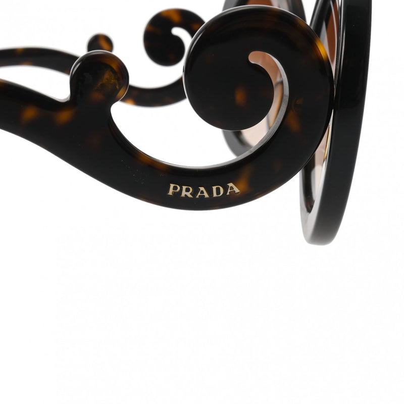 PRADA プラダ サングラス 茶 SPR27N レディース プラスチック サングラス Aランク 中古 銀蔵