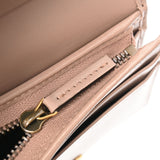 GUCCI グッチ GGマーモント ベージュ GP金具 735429 レディース レザー 二つ折り財布 Aランク 中古 銀蔵