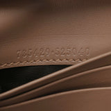 GUCCI グッチ GGマーモント ベージュ GP金具 735429 レディース レザー 二つ折り財布 Aランク 中古 銀蔵