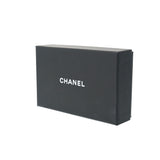 CHANEL シャネル ボーイシャネル 黒 シルバー金具 - レディース キャビアスキン カードケース 未使用 銀蔵