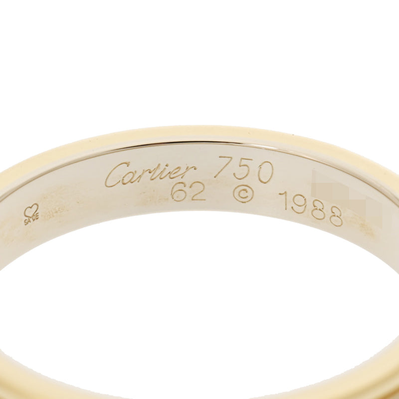 CARTIER カルティエ スリーゴールドウエディングリング #62 21.5号 レディース K18YG/WG/PG リング・指輪 Aランク 中古 銀蔵