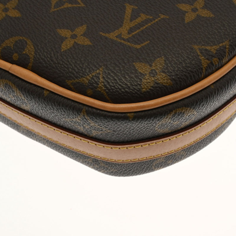 LOUIS VUITTON ルイヴィトン モノグラム ボワットシャポースープル ブラウン M45578 レディース モノグラムキャンバス ショルダーバッグ Aランク 中古 銀蔵