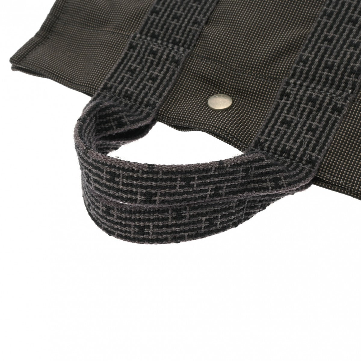 エルメスエールライン PM グレー シルバー金具 レディース キャンバス