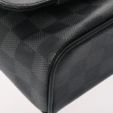 LOUIS VUITTON ルイヴィトン ダミエグラフィット ディストリクトPM NM 黒/グレー N41028 メンズ ダミエグラフィットキャンバス ショルダーバッグ ABランク 中古 銀蔵