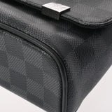 LOUIS VUITTON ルイヴィトン ダミエグラフィット ディストリクトPM NM 黒/グレー N41028 メンズ ダミエグラフィットキャンバス ショルダーバッグ ABランク 中古 銀蔵