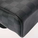 LOUIS VUITTON ルイヴィトン ダミエグラフィット ディストリクトPM NM 黒/グレー N41028 メンズ ダミエグラフィットキャンバス ショルダーバッグ ABランク 中古 銀蔵