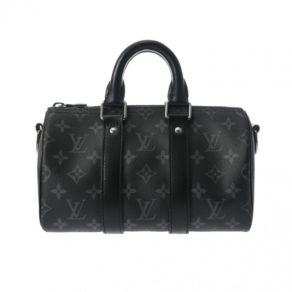 LOUIS VUITTON ルイヴィトン モノグラムエクリプス キーポル バンドリエール 25 2WAY ブラック M46271 メンズ モノグラムキャンバス ハンドバッグ 新品 銀蔵