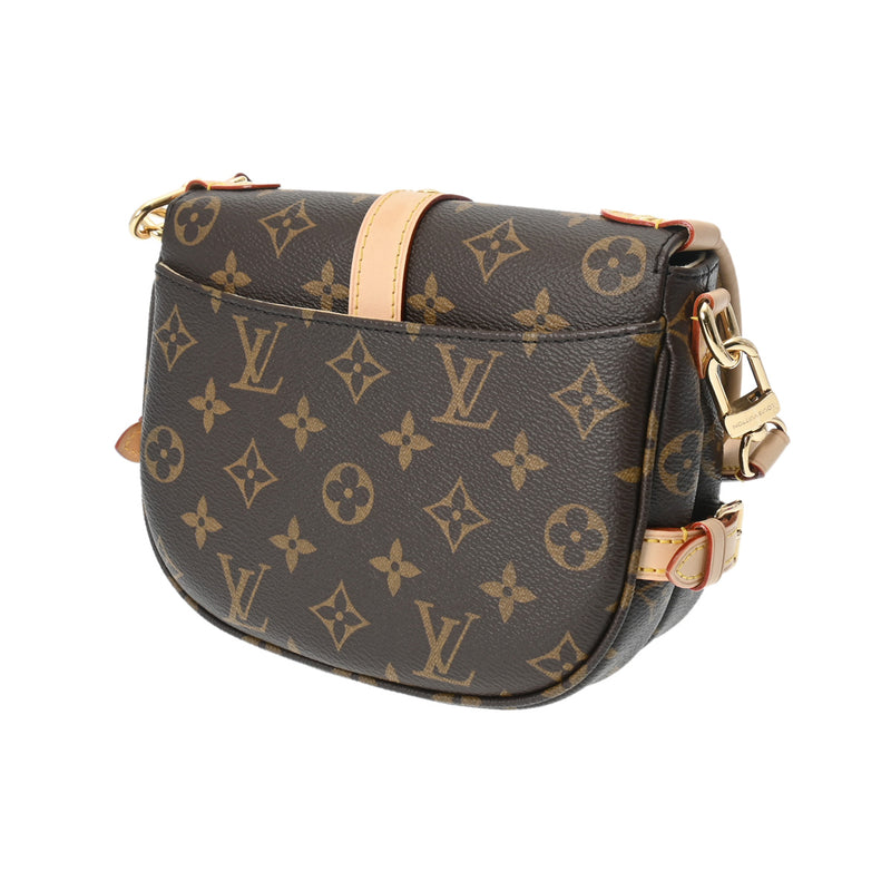 LOUIS VUITTON ルイヴィトン モノグラム ソミュール BB 2WAY ブラウン M46740 レディース モノグラムキャンバス ショルダーバッグ 未使用 銀蔵