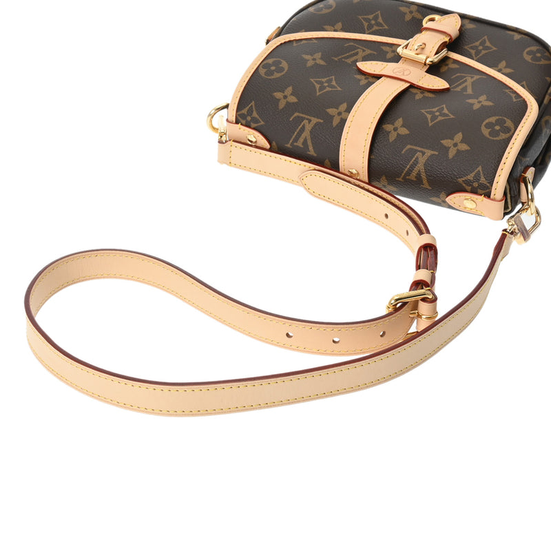 LOUIS VUITTON ルイヴィトン モノグラム ソミュール BB 2WAY ブラウン M46740 レディース モノグラムキャンバス ショルダーバッグ 未使用 銀蔵