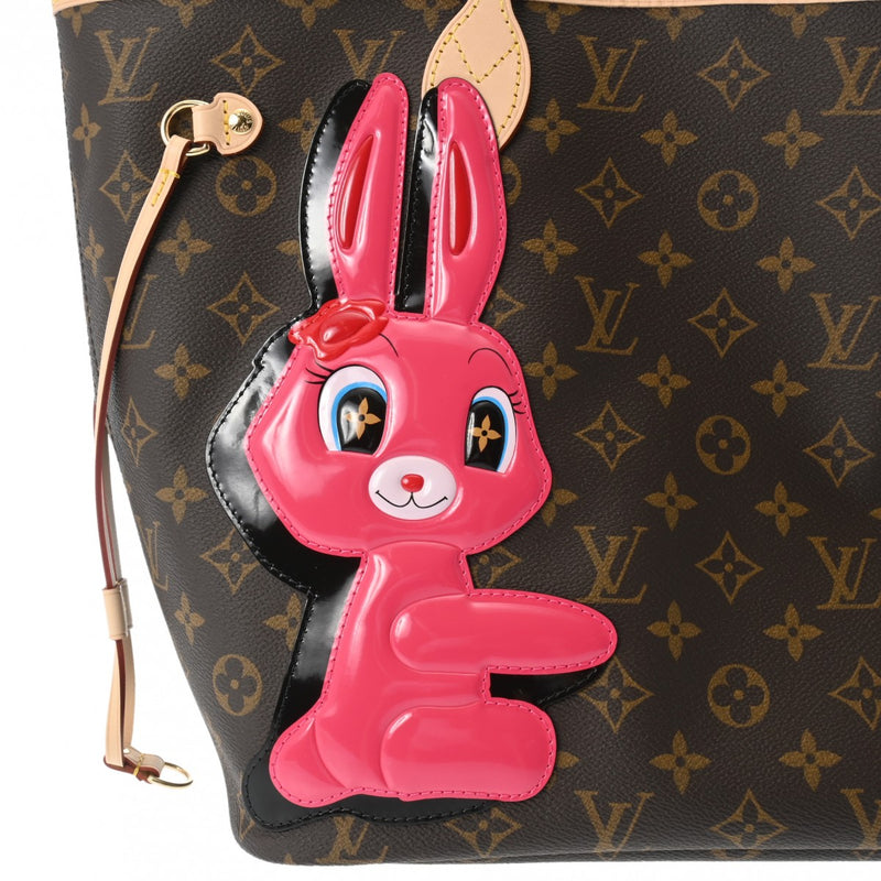 LOUIS VUITTON ルイヴィトン モノグラム ネヴァーフル MM Sun Yitianコラボ ブラウン M47200  レディース モノグラムキャンバス トートバッグ 新品 銀蔵