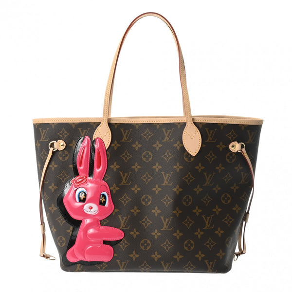 LOUIS VUITTON ルイヴィトン モノグラム ネヴァーフル MM Sun Yitianコラボ ブラウン M47200  レディース モノグラムキャンバス トートバッグ 新品 銀蔵