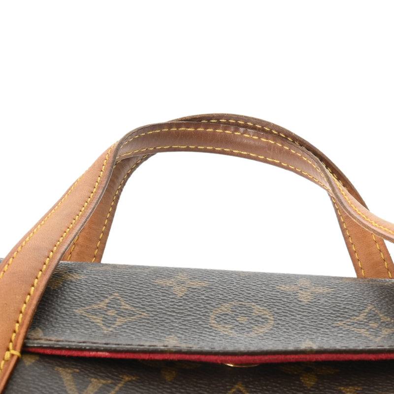 LOUIS VUITTON ルイヴィトン モノグラム ソナチネ  ブラウン M51902 レディース モノグラムキャンバス ハンドバッグ Bランク 中古 銀蔵