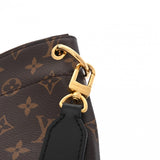 LOUIS VUITTON ルイヴィトン モノグラム オデオンNM MM ブラウン/黒 M45352 レディース モノグラムキャンバス ショルダーバッグ ABランク 中古 銀蔵