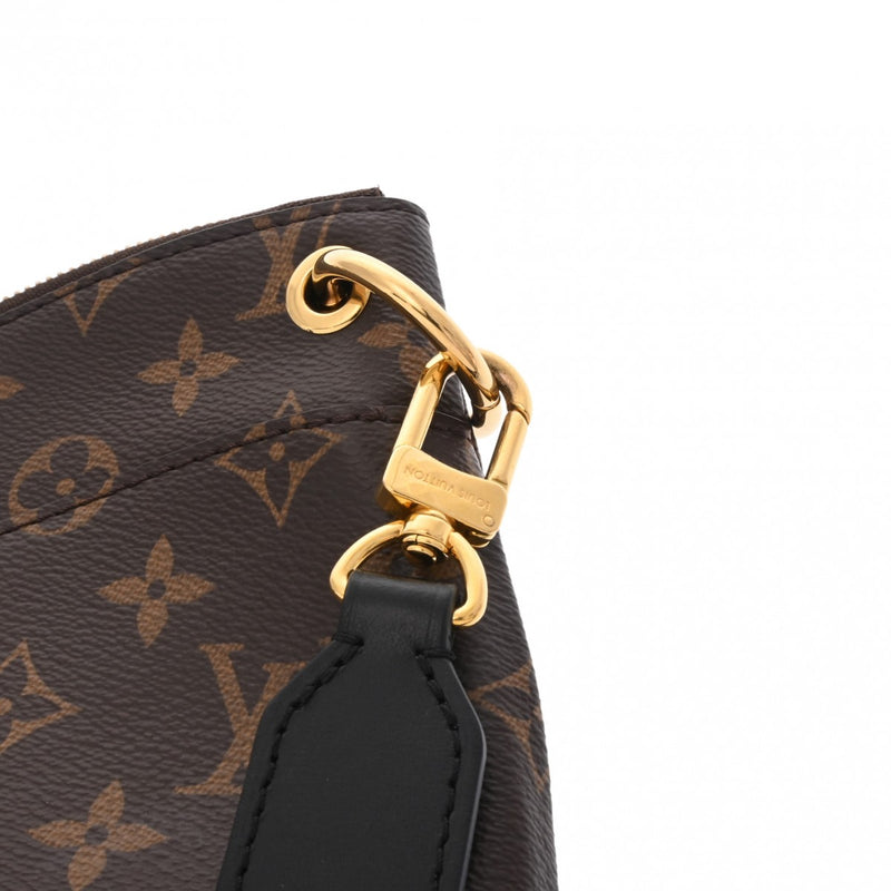 LOUIS VUITTON ルイヴィトン モノグラム オデオンNM MM ブラウン/黒 M45352 レディース モノグラムキャンバス ショルダーバッグ ABランク 中古 銀蔵