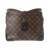 LOUIS VUITTON ルイヴィトン モノグラム オデオンNM MM ブラウン/黒 M45352 レディース モノグラムキャンバス ショルダーバッグ ABランク 中古 銀蔵