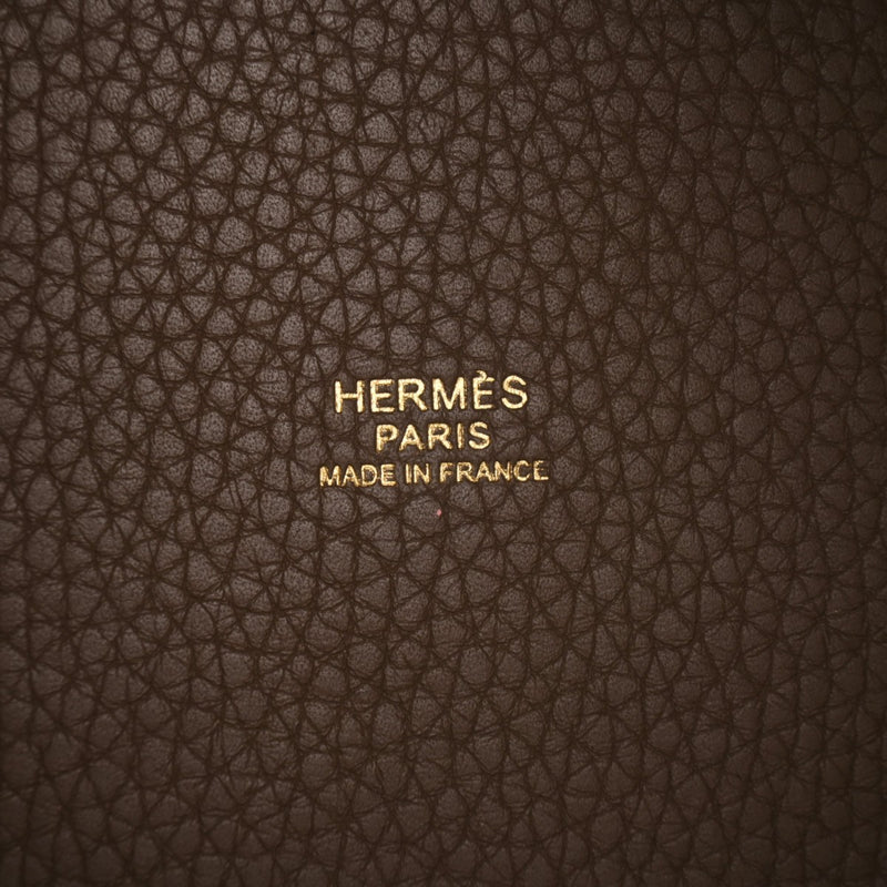 HERMES エルメス ピコタンロック PM エトゥープ D刻印(2019年頃) レディース トリヨンクレマンス ハンドバッグ Bランク 中古 銀蔵