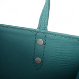 LOUIS VUITTON ルイヴィトン ダミエ チェッカーボード サックプラ XS ブルー ホワイト N60495 メンズ レザー ハンドバッグ Aランク 中古 銀蔵