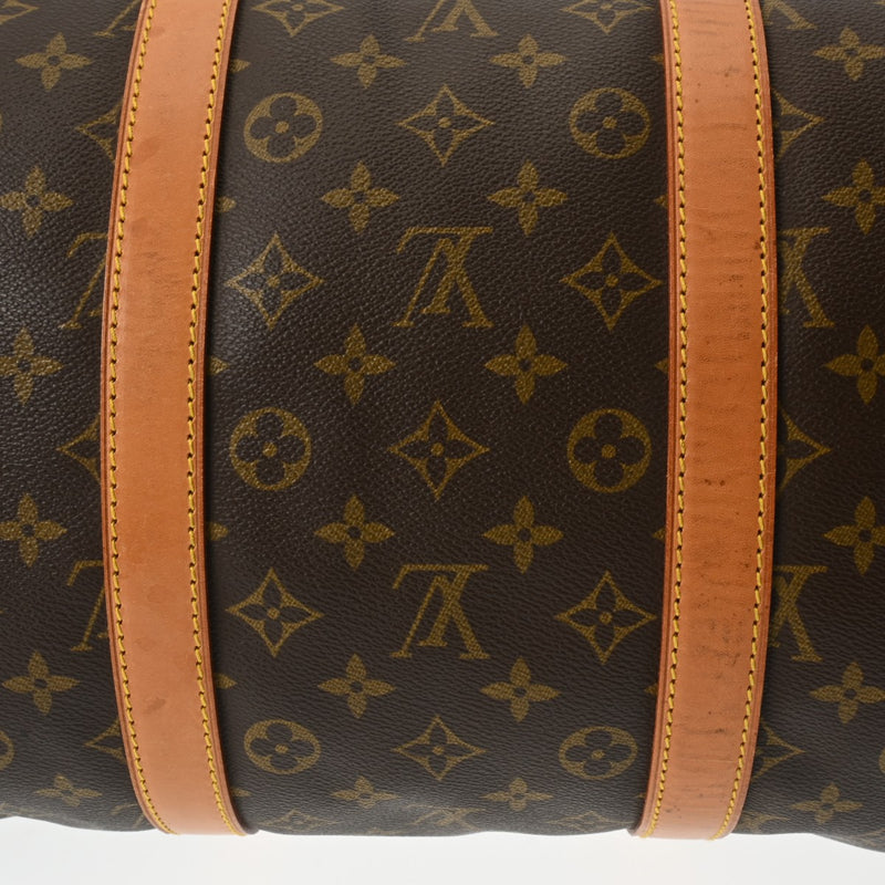 LOUIS VUITTON ルイヴィトン モノグラム キーポル バンドリエール 55 ブラウン M41414 ユニセックス モノグラムキャンバス ボストンバッグ Bランク 中古 銀蔵