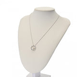MIKIMOTO ミキモト パール ダイヤ 0.26ct アレキサンドライト 0.40ct レディース K18ホワイトゴールド ネックレス Aランク 中古 銀蔵
