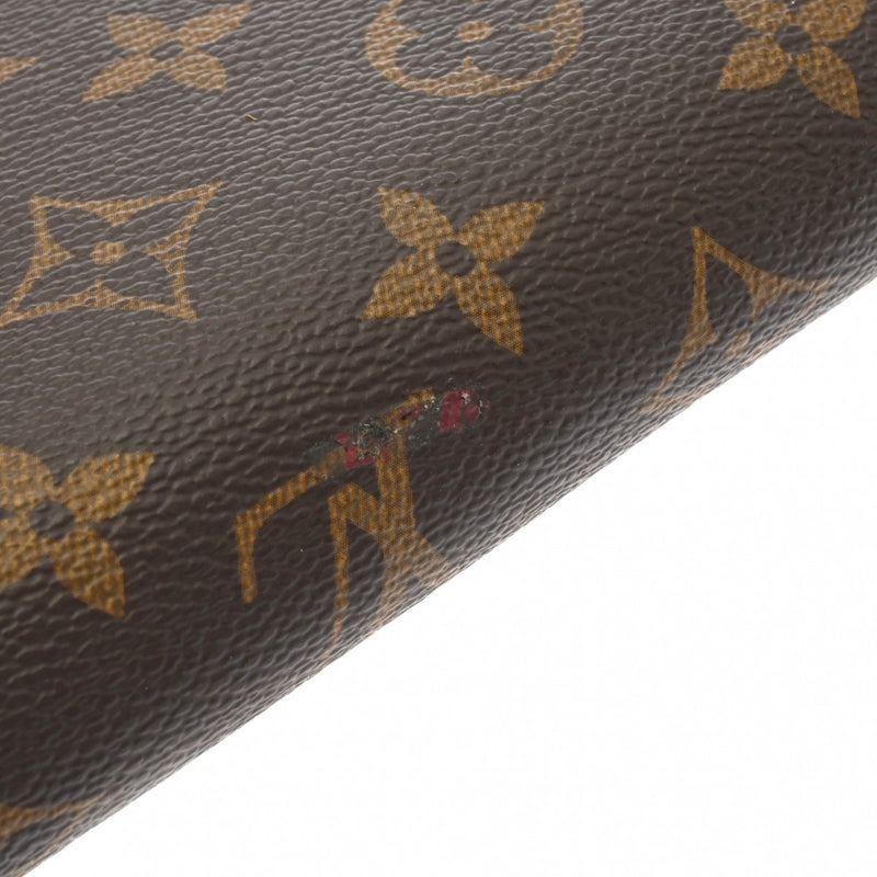 LOUIS VUITTON ルイヴィトン モノグラム ソーラレイポシェット クラッチバッグ ブラウン/黒/オレンジ M44484 メンズ モノグラムキャンバス セカンドバッグ Bランク 中古 銀蔵